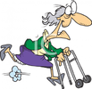 0511-0812-2901-5536_Spry_Old_Woman_Running_With_a_Walker_clipart_image.png