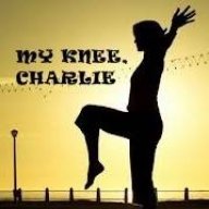 My knee Charlie